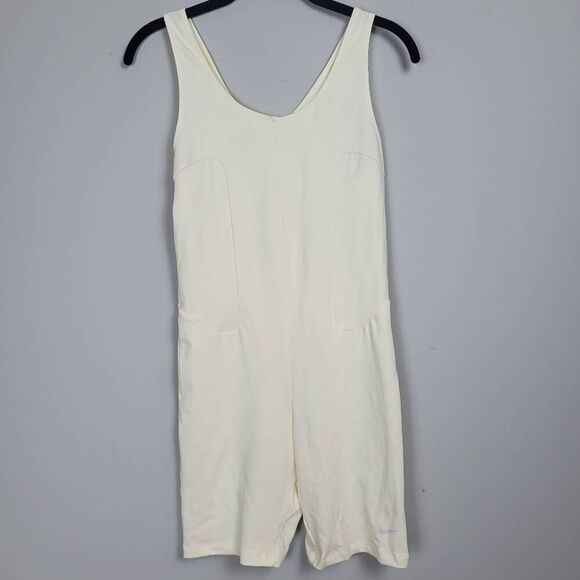Nike Womens Icon Clash Romper Size Small One Piece Leotard Yellow Sleeveless - Picture 1 of 7